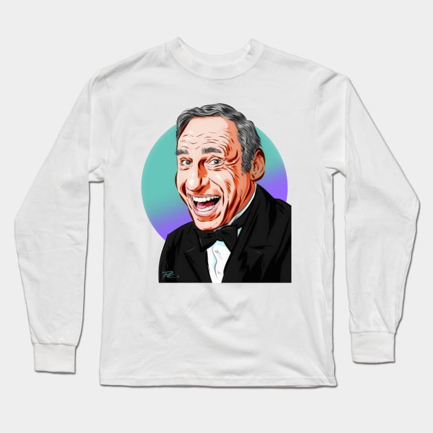 Mel Brooks - An illustration by Paul Cemmick Long Sleeve T-Shirt by PLAYDIGITAL2020